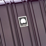 Delsey Luggage Helium Aero, International Carry On Luggage, Front Pocket Hard Case Spinner