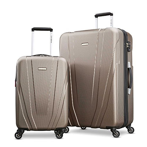 Samsonite Valor 2 Piece Set Metallic Sand