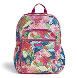Vera Bradley Iconic Campus Backpack, Signature Cotton, Superbloom