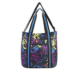 FUEL Multipurpose Tote with Crossbody Strap, Butterflies and Flowers