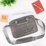 11~11.6 inch Laptop Tablet Case, Evecase Universal Fabric Neoprene Messenger Tote Shoulder Bag