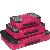eBags Small/Medium/Large Packing Cubes for Travel - 6pc Sampler Set - (Tangerine)