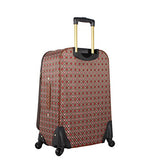 Rosetti Luggage Expandable Softside Large 28" Suitcase With Spinner Wheels (24In, Lighten Up Red)