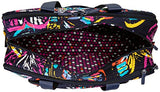 Vera Bradley Iconic Deluxe Weekender Travel Bag, Signature Cotton, Butterfly Flutter