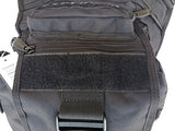 Explorer Multi-functional Tactical Messenger Bag Utility Pouch Sling Shoulder Pack, Black