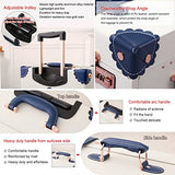 Unitravel Hardside Spinner Luggage Sets Travel Vintage Suitcase Set 3 Pieces