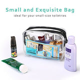 Procase Tsa Approved Clear Travel Toiletry Bag, Quart Size Zipper Organizer Airport Airline