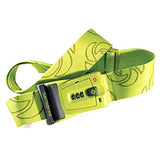 Samsonite Travel Sentry 3-Dial Combo Luggage Strap Neon Green