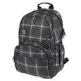 FUL Gala Backpack (Black/Grey Plaid)