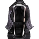 Perry Ellis Men'S M328 Business Tablet Compartment Laptop Backpack, Charcoal, One Size