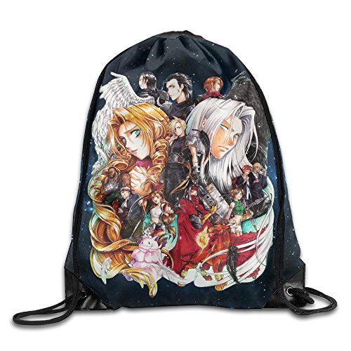 Final Fantasy VII Drawstring Backpack Sackpack Bag