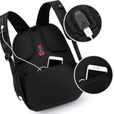 Cross Gear Office Business Computer Backpack with USB Charging Port, Laptop Compartment, Anti Theft