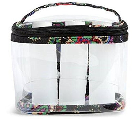 Vera Bradley Lighten Up 3-1-1 Cosmetic in Kiev Paisley