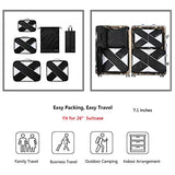 Defway Packing Cubes Travel Luggage Organizers - Compression Storage Bag Set