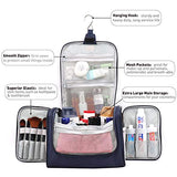 Extra Large Capacity Hanging Toiletry Bag for Men & Women, Portable Waterproof Bathroom Shower Bag,
