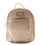 Betsey Johnson Women's Logo Backpack Gold One Size