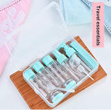 Tsa Approved Travel Toiletry Bottles/Containers Kit (LEAKPROOF BPA FREE) Travel Accessories - 12 Pieces/Clear Case