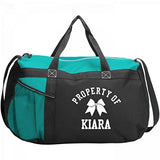 Cheer Squad Property Of Kiara: Gemline Sequel Sport Duffel Bag