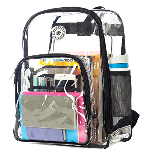Shop Heavy Duty Clear Backpack See Through PV – Luggage Factory