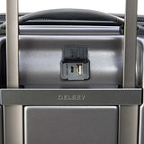 Delsey Paris Chromium Lite 19-Inch International Spinner Carry-On With Expansion (Graphite)