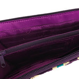 Vera Bradley Women'S Accordion Wallet Plum Crazy One Size