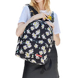 ABage 15.6 Inch Laptop Backpack Casual Travel Daypack Student Bookbag School Bag, Yellow