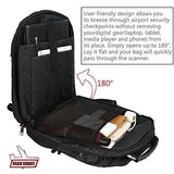 Extra Large Backpack,Tsa Friendly Durable Travel Computer Backpack With Usb Charging
