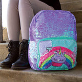 Style.Lab Fashion Angels Magic Sequin Backpack-Periwinkle/Team Unicorn, One-Size, Lavender
