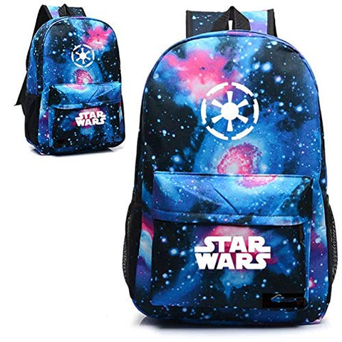 KK-Jim Kids Star Wars School Backpack-Lightweight Bookbag Travel Backpack for Boys Girls