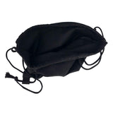 Mucloth BNHA U.A High School Logo Canvas Drawstring Backpack String Sport Gym Bag Black Unisex