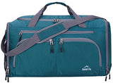 Venture Pal Packable Sports Gym Bag with Wet Pocket & Shoes Compartment Travel Duffel Bag for Men