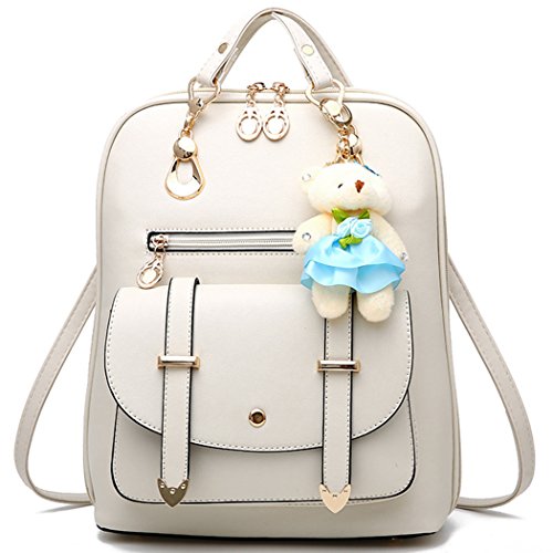 white mini bag  Bags, White leather handbags, Girly bags
