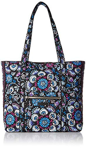 Vera Bradley Iconic Vera Tote, Signature Cotton, Bramble