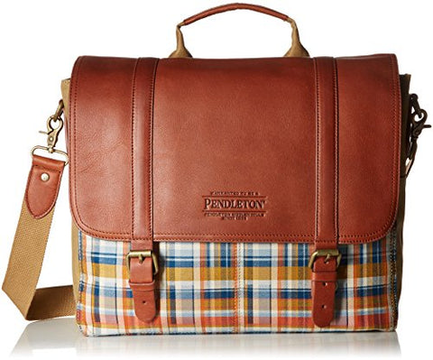Pendleton Men'S Modern Messenger, Hudson Plaid
