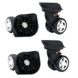 Replacement Luggage Wheel Repair Suitcase Bag Parts Spinner Wheels (W055) For Customs Box (A Set