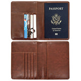 Passport Holder Case, ACdream Protective Premium PU Leather RFID Blocking Wallet Case for Passport,