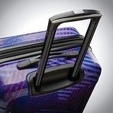 American Tourister Checked-Medium, Purple Storm