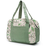 Women'S Watercolor Dragonfly Pattern-1 Printed Canvas Duffel Travel Bags Was_19