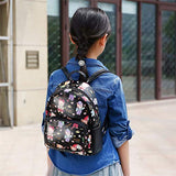 Backpack Bookbag for School Student Cute Backpack Kids Gift(Blue F)