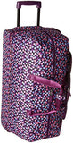 Vera Bradley Women'S Large Wheeled Duffel, Berry Burst