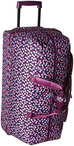 Vera Bradley Women'S Large Wheeled Duffel, Berry Burst