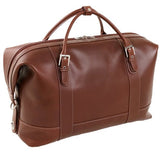 Siamod Amore 25084 Cognac Leather Duffel Bag
