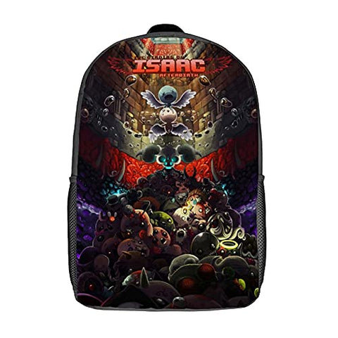 The Binding Of Is-Aac Backpack Lightweight School Bags 17 Inch Laptop Bag for Boy/Girl/teens/Men/Women