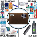 Convenience Kits Men's Premium 20 Count Necessities Travel Kit, Featuring: Dove Men & Care Products