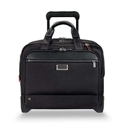 Briggs & Riley @Work Medium 2-Wheel Expandable Briefcase, Black