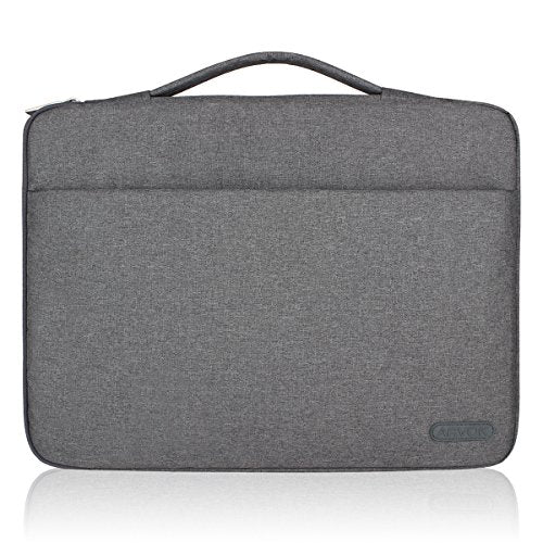 Arvok 13 13.3 14 Inch Water-resistant Canvas Fabric Laptop Sleeve With Handle & Zipper