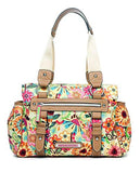Lily Bloom Landon Triple Section Satchel, Busy Bee, Eco Friendly