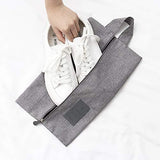 7 Pcs Set Travel Clothes Storage Bags Packing Travel Luggage Organizer Pouch Waterproof Clothing Sorting Packages (Grey)