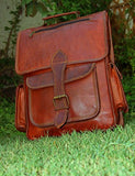 Leather backpack Vintage Bag Leather Handmade Vintage Style Backpack/College Bag