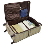London Fog Knightsbridge 4-Pc Set (Brown Glen Plaid)